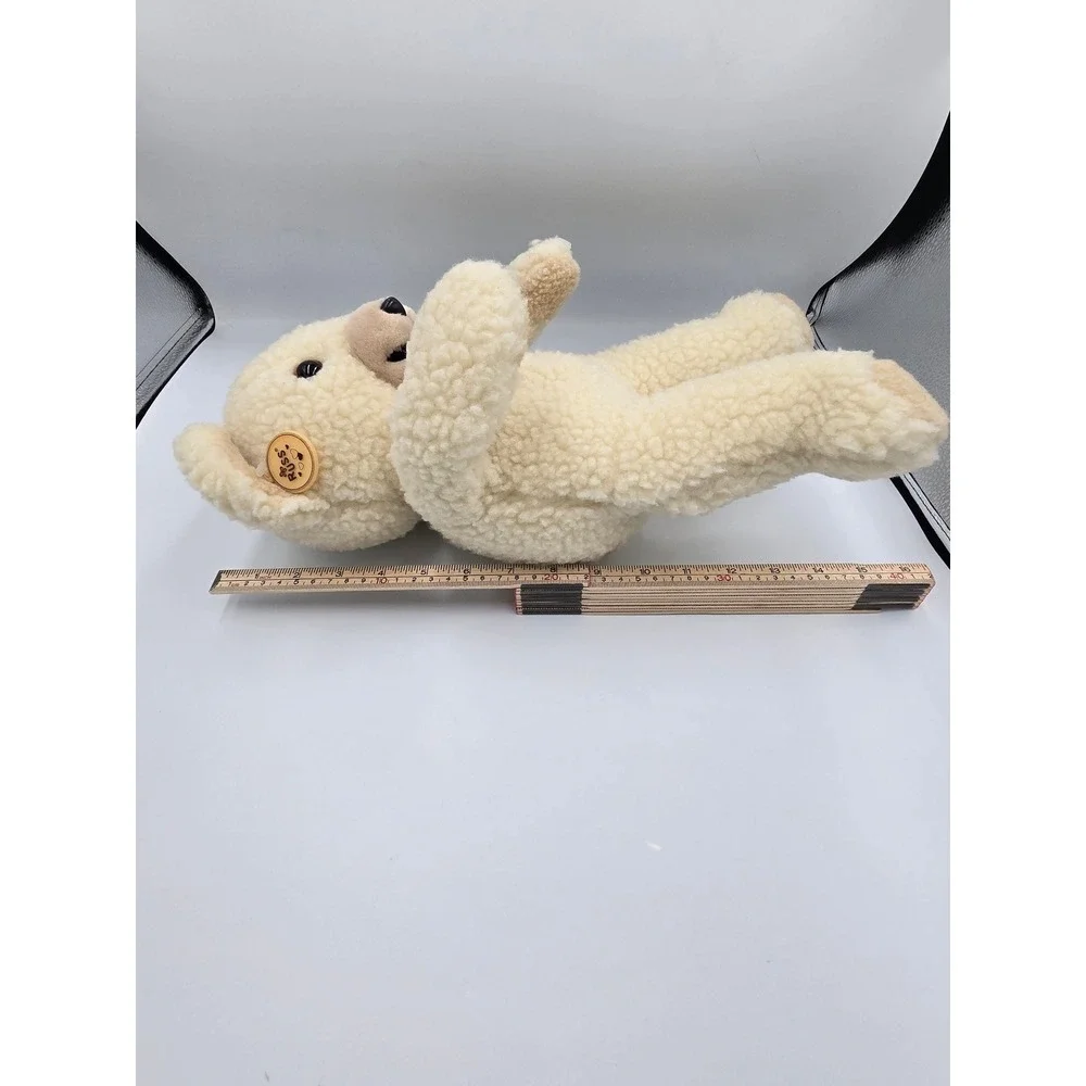 Vintage 1986 Snuggle Bear Plush Russ Berrie Lever Brothers Cream Teddy Bear 3146